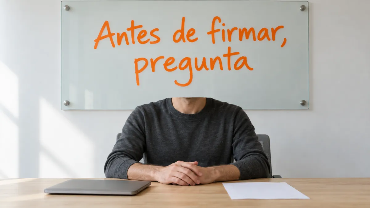 Errores al elegir abogado de segunda oportunidad: lista de preguntas en pantalla antes de contratar