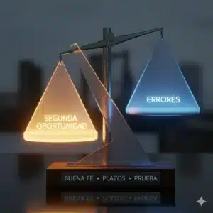 Trampas de la Ley de Segunda Oportunidad en la solicitud inicial