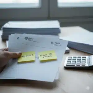 Cálculo del crédito público con AEAT y TGSS aplicando el tope de 10.000 euros en plan de pagos